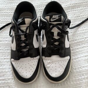 Woman’s Nike panda dunks